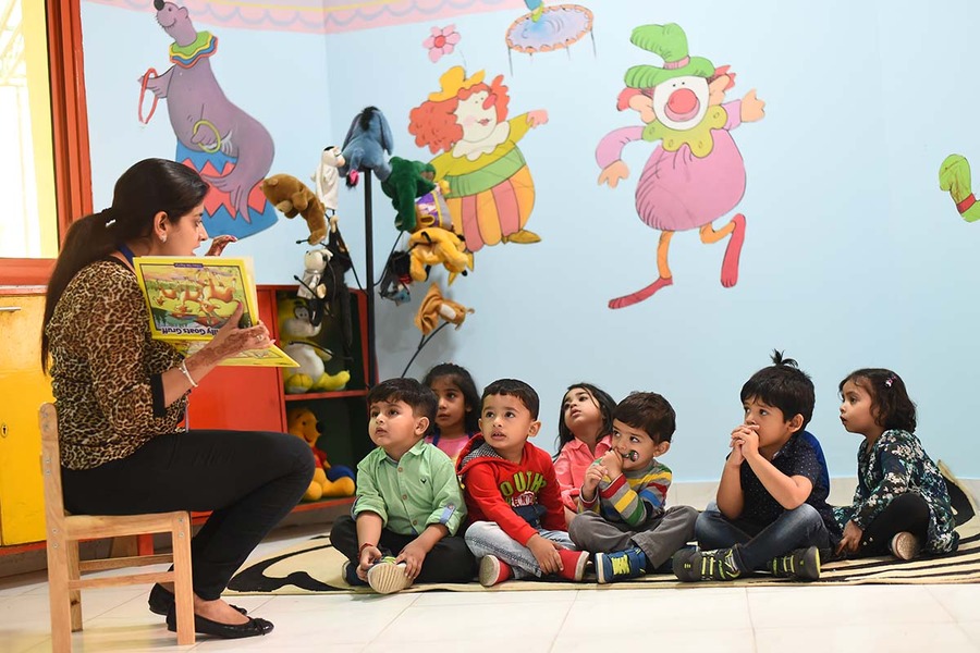 Encouraging a Love for Reading in Preschoolers through our Storytelling program for all learning levels